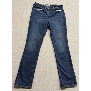 Denizen From Levi's Jeans Women's 33x32 Blue Cotton Denim Straight Leg High-Rise